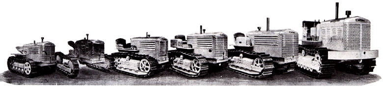 Cletrac line up